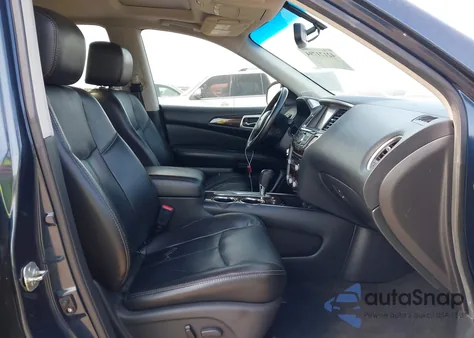 2014 Nissan Pathfinder Platinum from USA, damaged, VIN 5N1AR2MN1EC694064